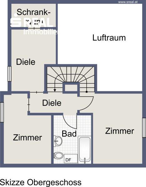 Plan Obergeschoss