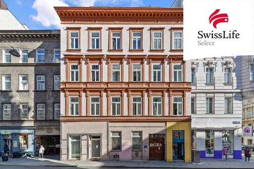 Neustiftgasse | Attraktive 3,5 Zimmer Altbauwohnung mit Balkon | Innenhoflage