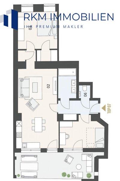 ????Grundriss der Wohnung