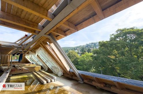 Investment am Wolfersberg  Architektur & Natur vereint! 18 Einheiten, 26 Garagenpltze, Dachgrten mit Pool - Waldpanorama !
