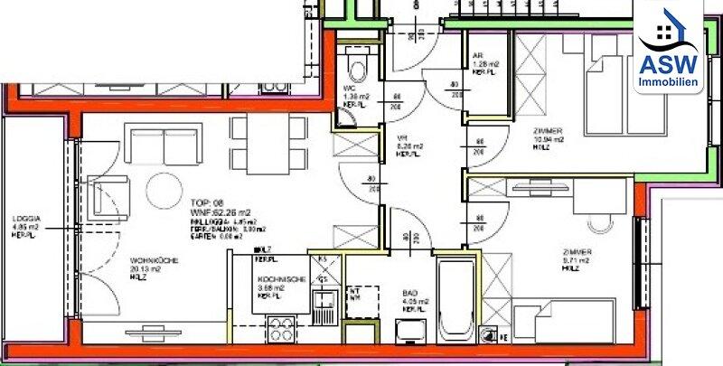 Wohnungsplan
