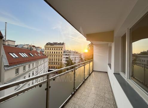 Schne Loggia-Wohnung mit Potenzial in ruhiger Lage nahe Esterhzypark - PREISREDUZIERT