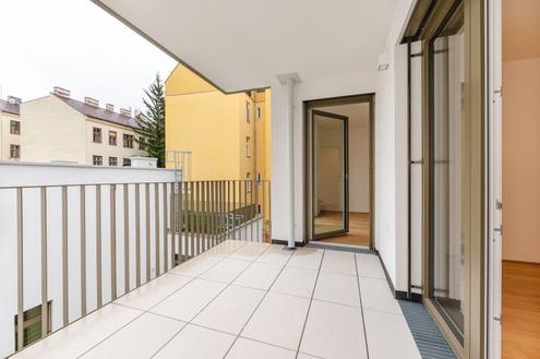 Erstbezug ab Februar 2026! 2-Zimmer-Balkonwohnung inkl. Stellplatz und Garten zu vermieten!