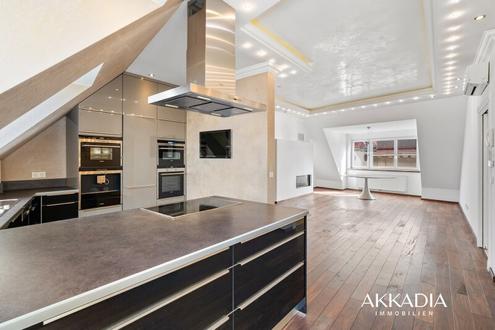 Penthouse mit 360 Weitblick - Exklusives Wohnerlebnis im 4. Bezirk auf zwei Ebenen (Tiefgarage vorhanden)