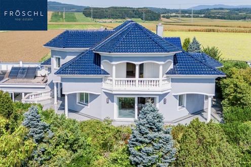 Private Seevilla mit Tennis & Wellness auf 6,2ha - Refugium bei Ybbs an der Donau