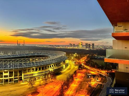 READY TO MOVE IN - VOLLMÖBLIERT - GRÜNBLICK - LUXURIÖSES WOHNEN MIT BLICK ÜBER WIEN - ERSTBEZUG - NEUBAU - HOCHHAUS - WOHNEN IM 20. STOCK  - PANORAMA BLICK ÜBER WIEN IN TOP LAGE DES 2.WIENERGEMEINDE BEZIRKES BEZIRKES