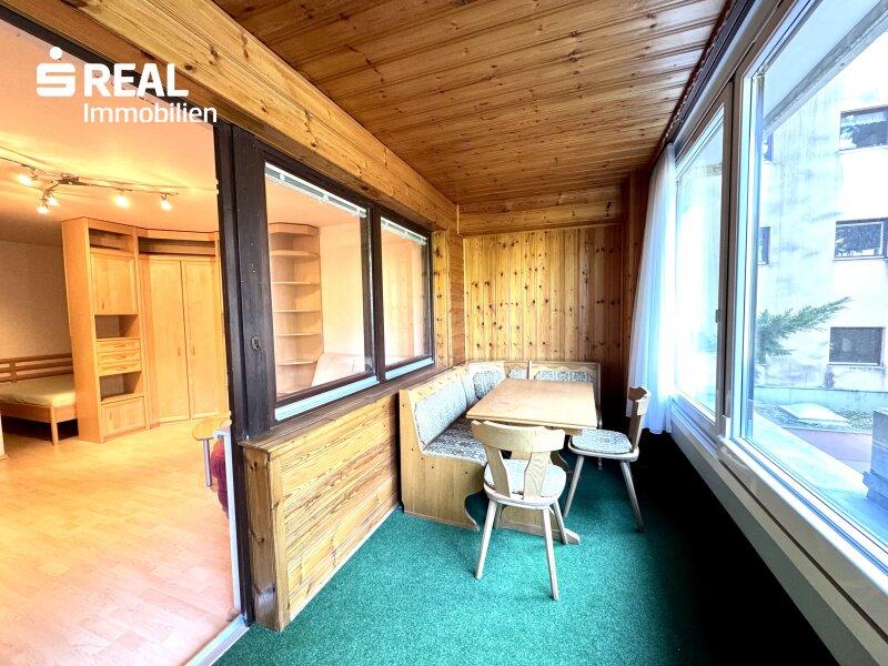 Loggia verglast