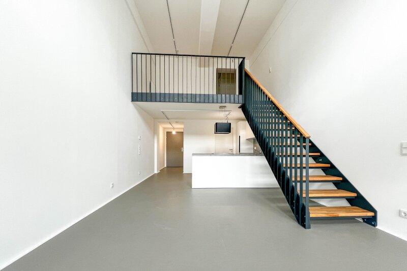 Wohnzimmer und offene Kche