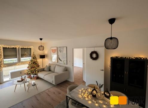 Top sanierte Dreizimmerwohnung, Westloggia