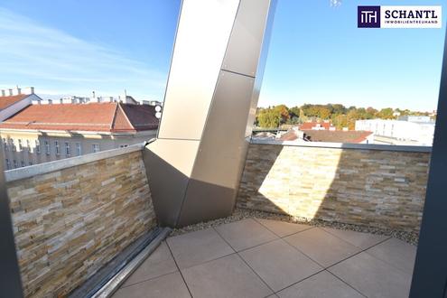 Das Kreative! Extravagante Drei-Zimmer-Wohnung im Dachgeschoss + coole Loggia! NEUWERTIG!