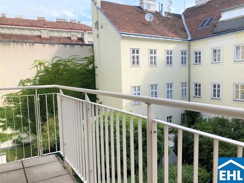 Hofseitige Singlewohnung in Ruhelage und Citynähe
