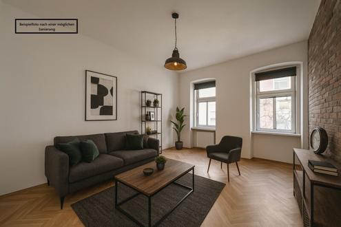 ++NEU++ Sanierungsbedrftige 1-Zimmer ALTBAU-Wohnung mit viel Potenzial!!!