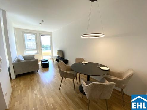 Möblierte Singlewohnung in Ruhelage und Citynähe