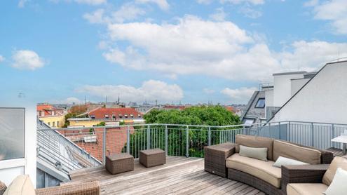 Exklusives Penthouse am Währinger Gürtel - Großzügigkeit über den Dächern Wiens