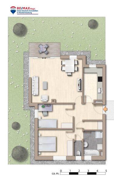 Grundriss mbliert