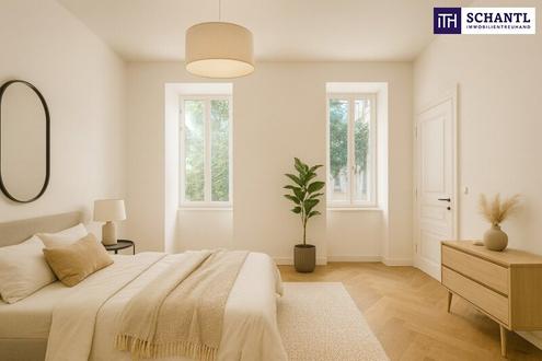 ++ Wohnen in Augartennähe ++ Erstklassig sanierte Altbauwohnung in ruhiger Seitenstraße in unmittelbarer Nähe zur U-Bahnstation Taborstraße + 2,5 Zimmer