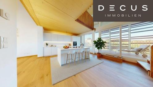 | EXKLUSIVE & LICHTDURCHFLUTETE DACHGESCHOSS - MAISONETTE - WOHNUNG MIT BLICK AUF DEN SCHLOSSBERG | PRIVATER LIFTZUGANG | 2 TERRASSEN | TOP LAGE