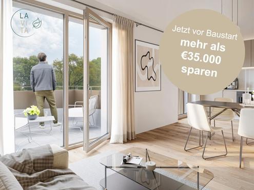 LAVITA - Moderne 4 Zimmer Erstbezug-Wohnung mit Sdbalkon in Langenzersdorf fr jede Lebenslage - jetzt Baustartaktion nutzen