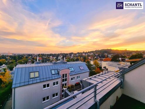 Traumhafter Fernblick + Absolute Grn- und Ruhelage + Tolle Raumaufteilung + Garagenplatz inklusive! Das perfekte Zuhause ber den Dchern...