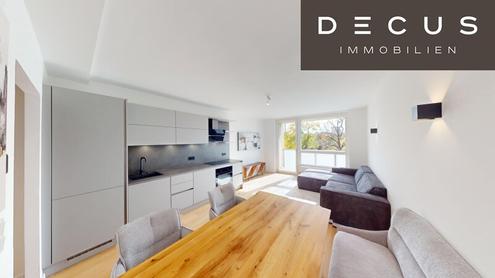 MODERNER ERSTBEZUG MIT LOGGIA UND GRÜNBLICK | KÜCHE & MÖBEL INKLUSIVE | PROVISIONSFREI