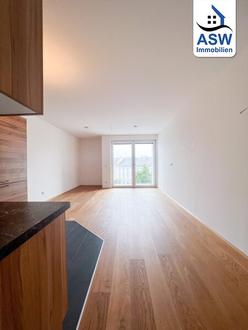 Perfekt aufgeteilte 2-Zimmerwohnung mit schner Kche, Balkon und Loggia