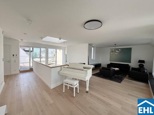 Exklusive Dachgeschoßwohnung mit Blick auf die Wiener Staatsoper!