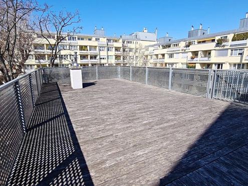TERRASSENHIT, U3-Nhe, 61 m2 Neubau mit 80 m2 Terrasse, Wohnkche, 1 Zimmer, Duschbad, Parketten, 1. Liftstock, Lorystrae