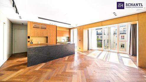 Exklusivität zum Einziehen! Design + Eleganz + Raffinesse + Edle Materialien! TOP-Wohnung in TOP-Lage mit hofseitiger Terrasse! Wünsche werden wahr....