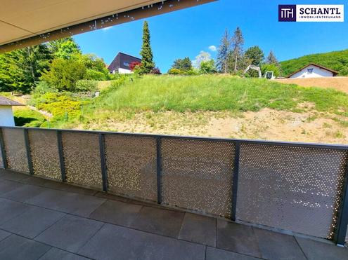 Zwischen Wienerwald und Weltstadt. Lebens(t)raumerfüller im Wienerwald! TOP Neubauwohnung mit viel Freiraum! Traumhafte Rundum-Terrasse + Ideale Raumaufteilung + Grün wohin das Auge reicht + Luftwärmepumpe!