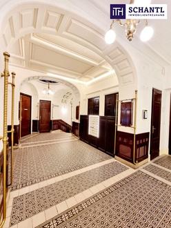Neuer Preis! BESTLAGE hinter der Karlskirche! Prunkvolles und prestigtrchtiges Altbauhaus! WG geeignete Mietwohnung im letzten Liftstock + Beste Infrastruktur und Anbindung!
