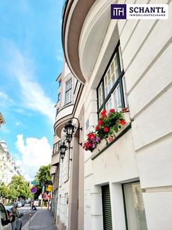 Preisreduktion! **Bestlage im Botschaftsviertel und neben Arenbergpark** Absolute Hof-Ruhelage mit Blick ins Grüne + Frisch renoviert + Traumhaft schönes Altbauhaus + Klassische Altbauwohnung