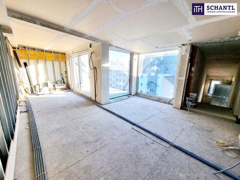 Hier oben gibts mehr als nur frische Luft! Einfach WOW! Ab ins Dachgeschoss und rein ins neue Leben! 4 Zimmer + Alles auf einer Ebene + Lift direkt ins Penthouse + Hochwertige Ausstattung! Jetzt zugreifen!