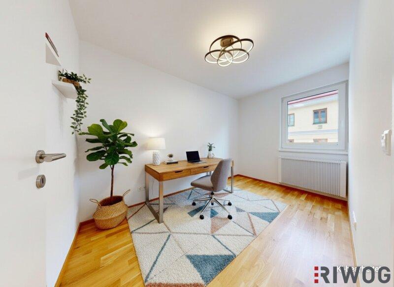 Arbeitszimmer eingerichtet mit KI