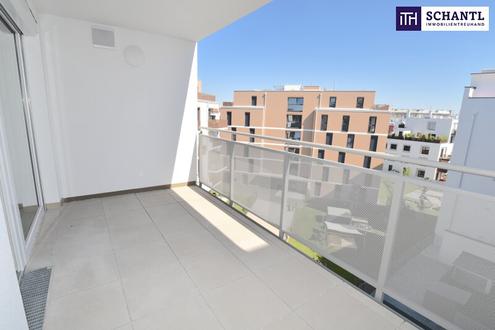 "DER MARKHOF" - Perfekt geplante Familienwohnung mit vier Zimmer und herrlicher Süd-Loggia!