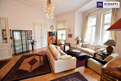 Reprsentative Luxus-Altbauwohnung in toller innerstdtischer Lage! Prchtiger Altbau an einem ruhigen Platzl in 1010 Wien!