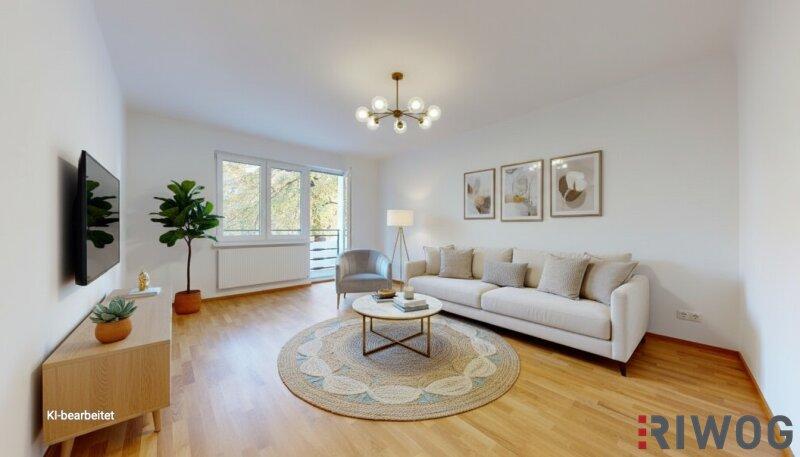 Wohnzimmer KI-Bearbeitet
