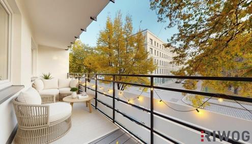 ERSTBEZUG nach Sanierung I Grozgige 2 Zimmer Wohnung mit Loggia I Tischler Einbaukche inkl. Siemensgerte I Allerheiligenplatz I U-Bahn Nhe