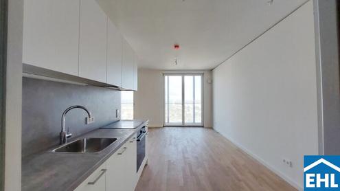 1,5-Zi.-Erstbezug mit Loggia & Rooftop Spa | TOWER HOMES