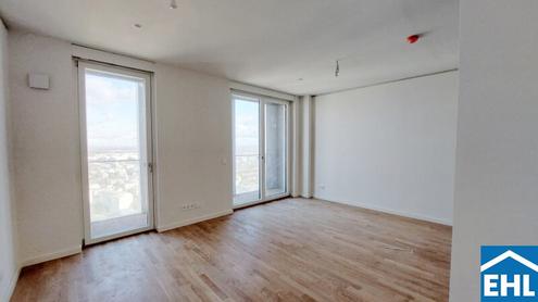 Wohnen mit Skyline-Flair - Rooftop Pool & Fitness bei der U1