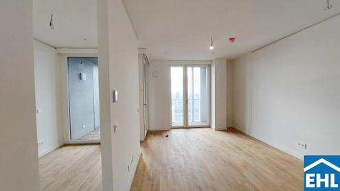 Stylische 1,5-Zi.-Wohnung mit Loggia & Rooftop Pool | TOWER HOMES