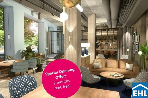 Special Opening Offer: 2 Monate mietzinsfrei!