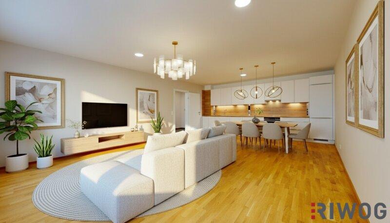 Wohnkche KI-Bearbeitet