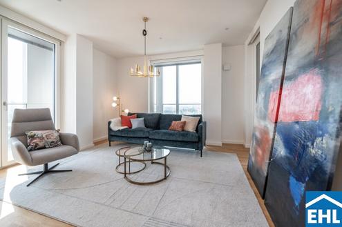 Erstbezug - 3-Zi.-Wohnung mit Rooftop Pool & Sauna