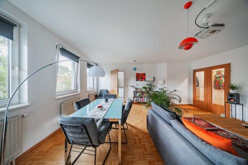 Jetzt investieren - spter selbst verwirklichen: Maisonette mit Weitblick, Balkon & Wertsteigerungspotenzial im Herzen von Wieden