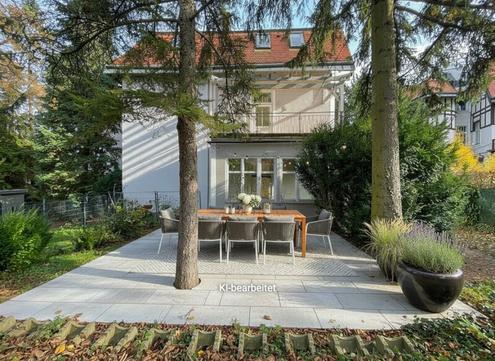 NHE LAINZER TIERGARTEN: Charmante 3-Zimmer-Gartenwohnung mit 218m privater Grnflche