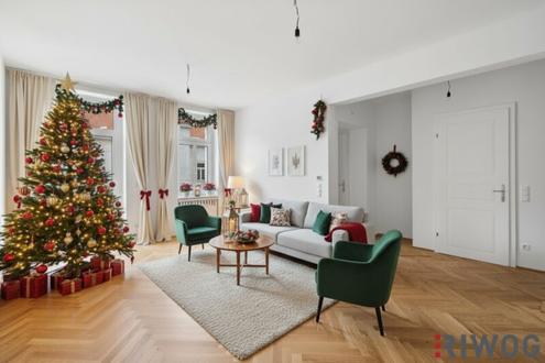 Perfekt geplante 3-Zimmer Altbauwohnung mit Balkon nahe dem Augarten | Top 2/9