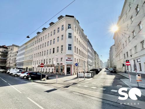 #SQ - Gemtliche 2-Zimmer-Wohnung im Mezzanin eines klassischen Altbaus