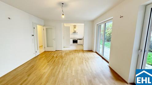 Eigentumswohnung in absoluter Ruhelage: Gerumige 3-Zimmer-Wohnung mit Garten