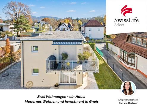 Zwei Wohnungen - ein Haus: Modernes Wohnen und Investment in Gneis