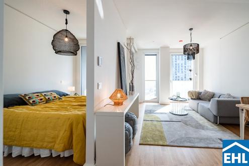 Ideale 1,5-Zi.-Wohnung mit Loggia bei der U1!